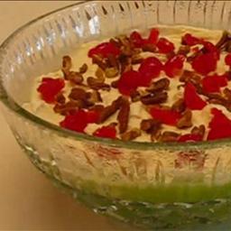 American Lime Mist Gelatin Salad Dessert