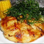 Australian Garlic-roasted Chicken Breasts BBQ Grill