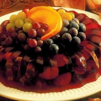 British Cranberry Fruit Mold Dessert