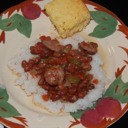 Spanish Easy Does It Red Beans and Rice Dinner