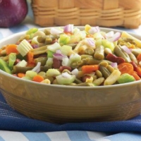 Russian Four Bean Salad Appetizer