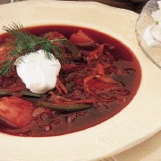 Russian Beet Soup - Borsch Soup