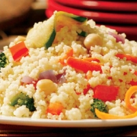 Curried Vegetables with Couscous recipe