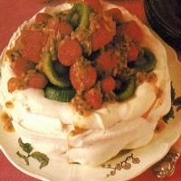 Australian Passionfruit Pavlova Dessert