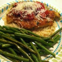 American Herbed Chicken Parmesan Dinner