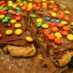 Kid s Chocolate and Peanut Butter Cookie Pizza recipe
