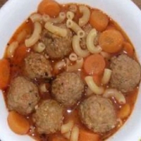 Australian Meatball Soup Soup