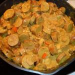Curried Sausages recipe