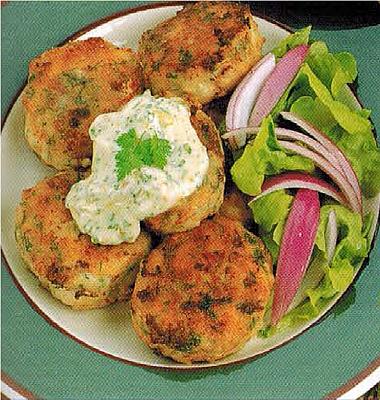 British Fish Patties 1 Appetizer