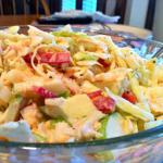Canadian Crab and Apple Coleslaw Appetizer