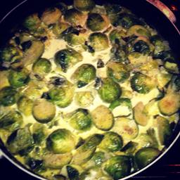 Australian Creamy Brussels Sprouts Alcohol