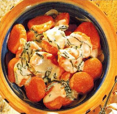 Italian Spiced Carrot And Feta Gnocchi Appetizer