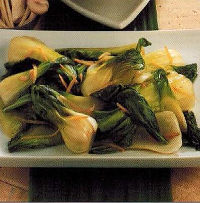 Chinese Braised Bok Choy Appetizer