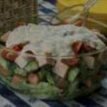 Australian Turkey Layered Salad Appetizer