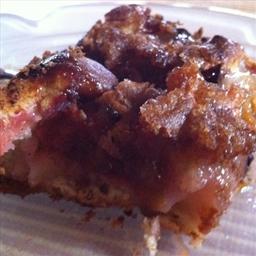 Australian Streusel Plum Cake Dessert