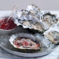 Portuguese Oysters with Shallot Appetizer